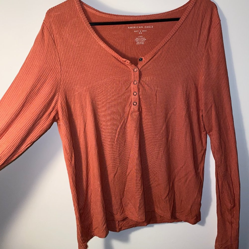 American Eagle Soft and Sexy Long Sleeve